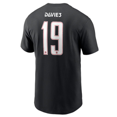 Alphonso Davies Canada Soccer Nike Away Name & Number T-Shirt - Black