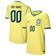 Brazil National Team Nike 2026 Home Match Custom Jersey - Yellow