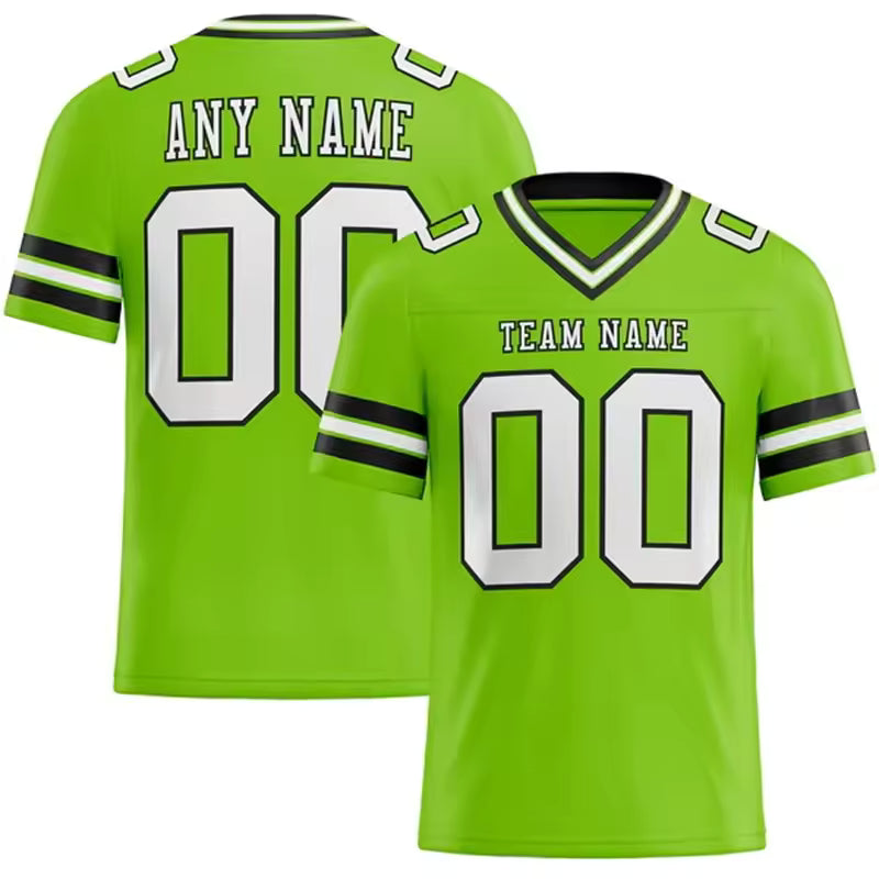 Custom Men's Athletic Jersey - Personalized Team Sports Shirt, V-Neck Performance Activewear