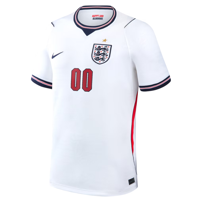 England National Team Nike 2026 Home Stadium Custom Jersey - White
