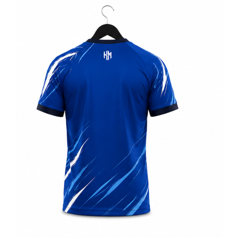 HYGO Market Blue Performance Football Jersey – Ocean Edition