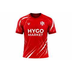 HYGO Market Red Performance Football Jersey– Crimson Edition