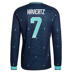 Kai Havertz Germany National Team adidas 2026 Away Long Sleeve Jersey - Navy
