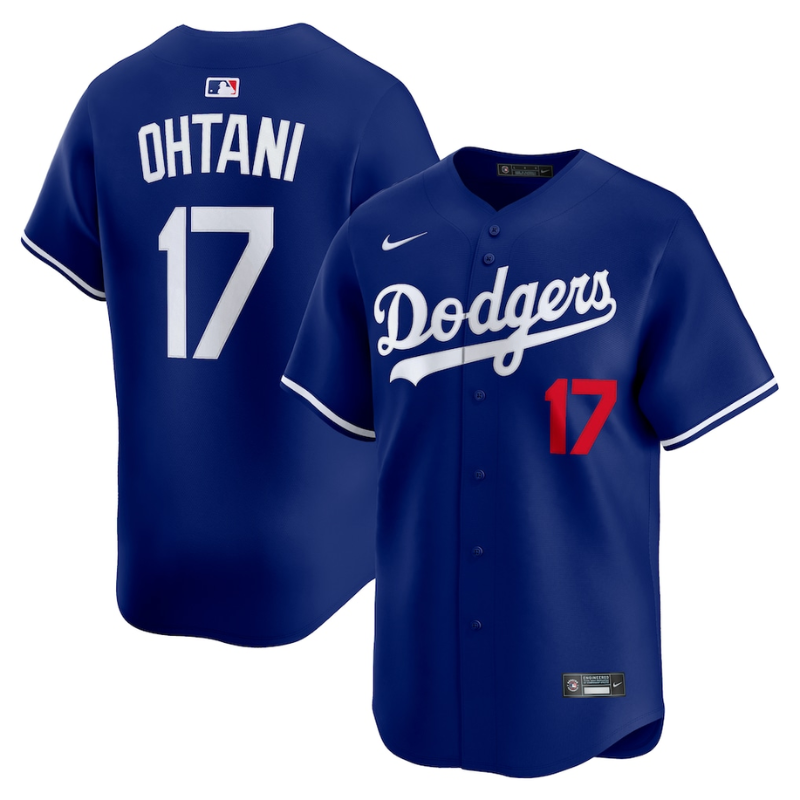Shohei Ohtani Los Angeles Dodgers Nike Alternate 2 Limited Jersey - Royal