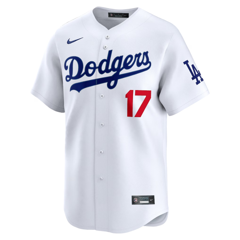 Shohei Ohtani Los Angeles Dodgers Nike Home Limited Player Jersey - White