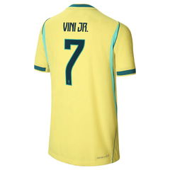 Vini Jr. Brazil National Team Nike 2026 Home Match Jersey - Yellow