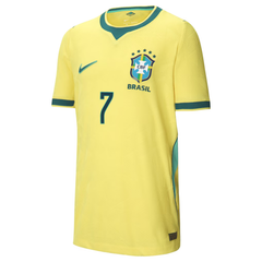 Vini Jr. Brazil National Team Nike 2026 Home Match Jersey - Yellow