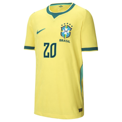 Willian Brazil National Team Nike 2026 Home Match Jersey - Yellow