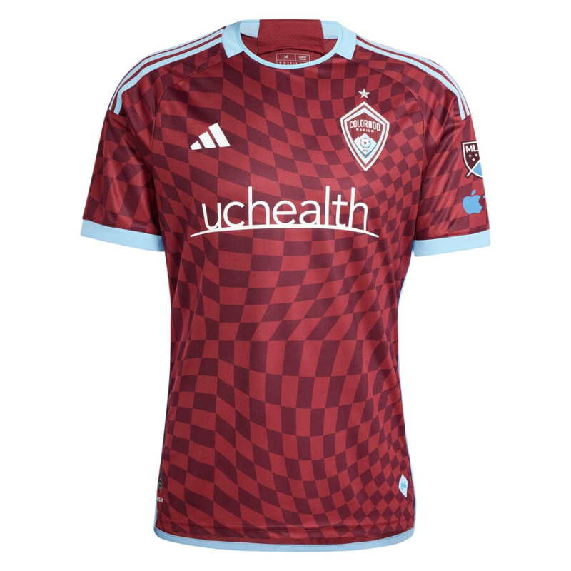 Omir Fernandez Colorado Rapids Adidas 2024 One Flag Kit Authentic Player Jersey - Burgundy Adidas