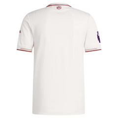 Arsenal adidas 2025/26 Third Custom Jersey - White Adidas