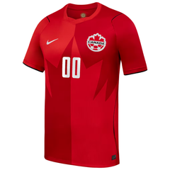 Canada Soccer Nike 2026 Home Stadium Custom Jersey - Red
