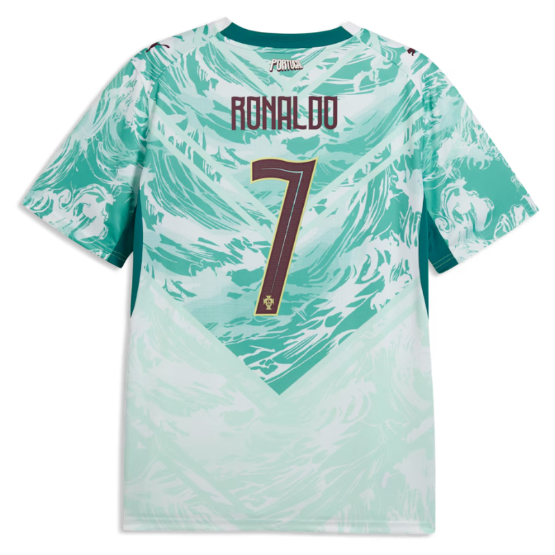 Cristiano Ronaldo Portugal National Team Puma 2026 Away Jersey - White