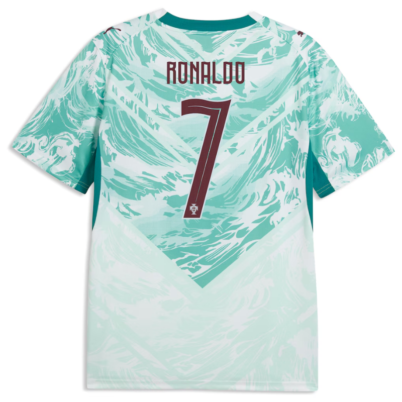 Cristiano Ronaldo Portugal National Team Puma 2026 Away Jersey - White