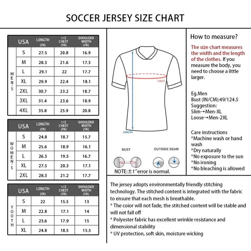 Custom Football Jersey | Personalized White & Red Soccer Team Shirt