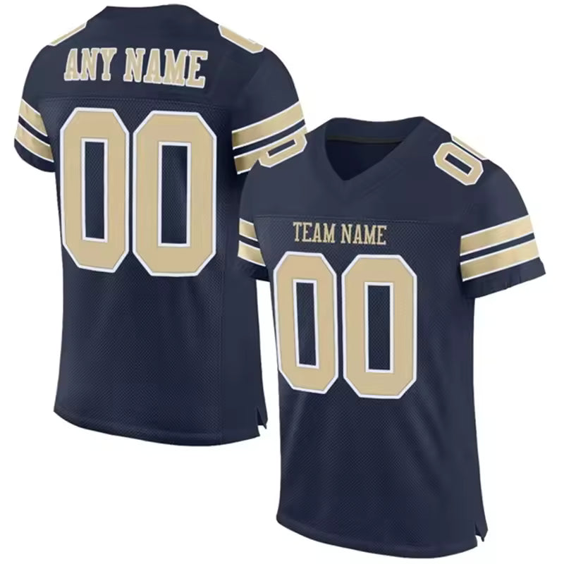 Custom Men's Athletic Jersey - Personalized Team Sports Shirt, V-Neck Performance Activewear