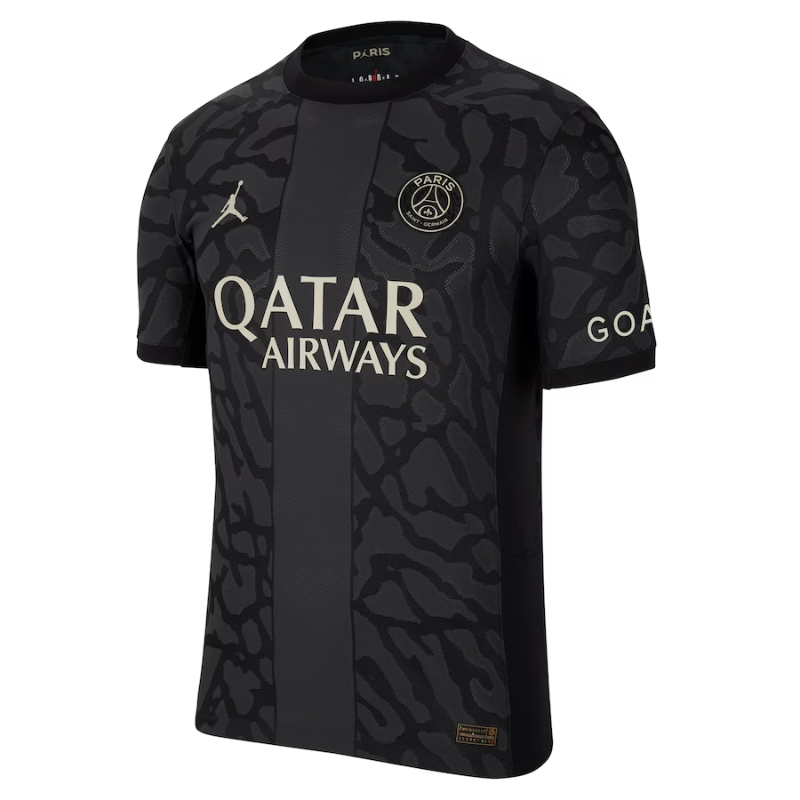 Jordan Brand Lee Kang In Paris Saint-Germain Anthracite 2023/24 Third Match Authentic Player Jersey Jordan Brand