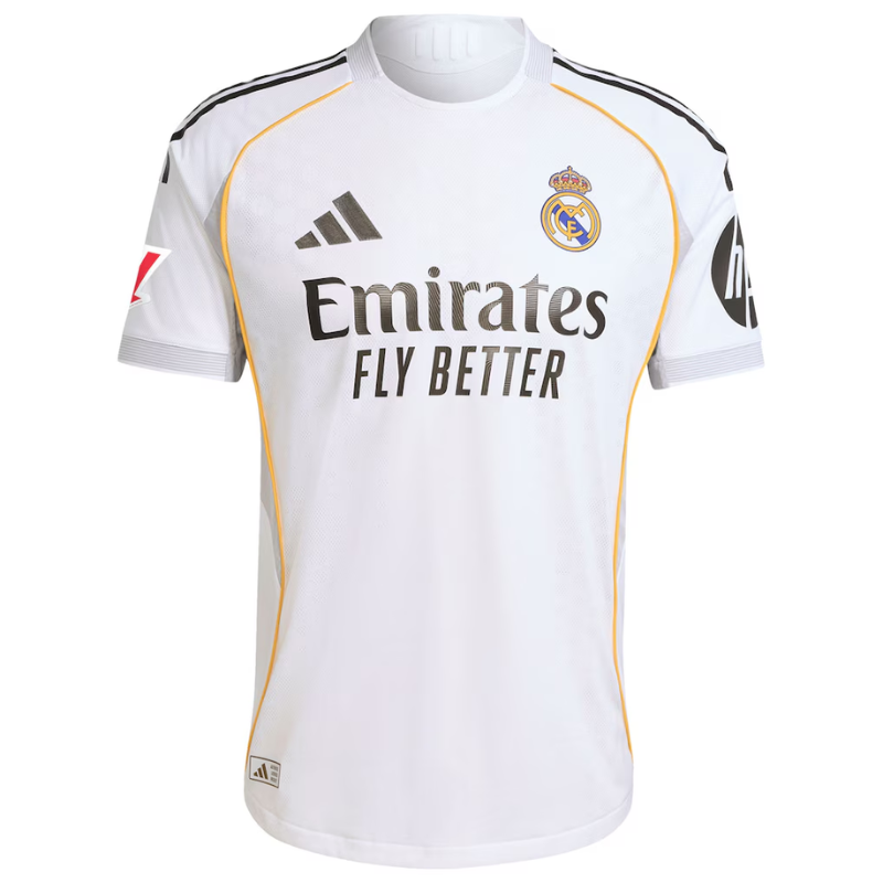 Jude Bellingham Real Madrid adidas 2025/26 Home Authentic Jersey - White