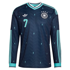 Kai Havertz Germany National Team adidas 2026 Away Long Sleeve Jersey - Navy