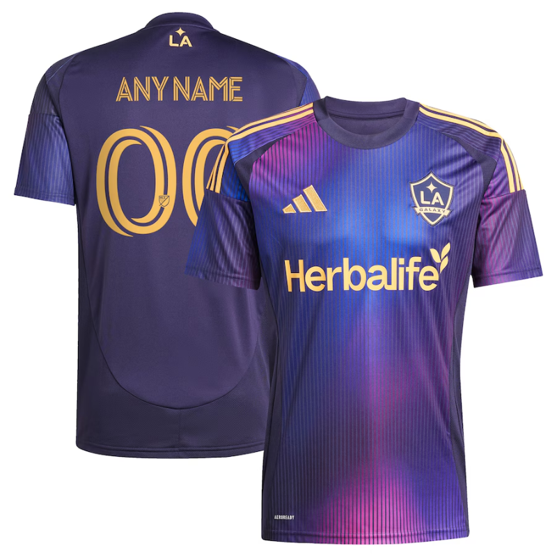 LA Galaxy adidas 2025 RIZON Custom Jersey - Navy