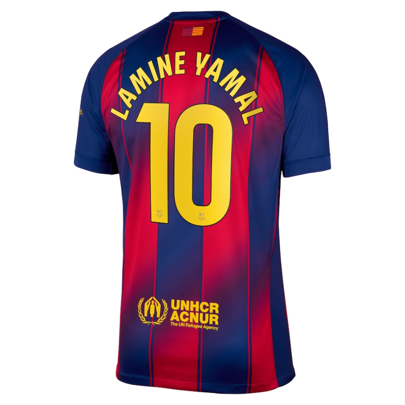 Lamine Yamal Barcelona Nike 2025/26 Player Jersey - Blue