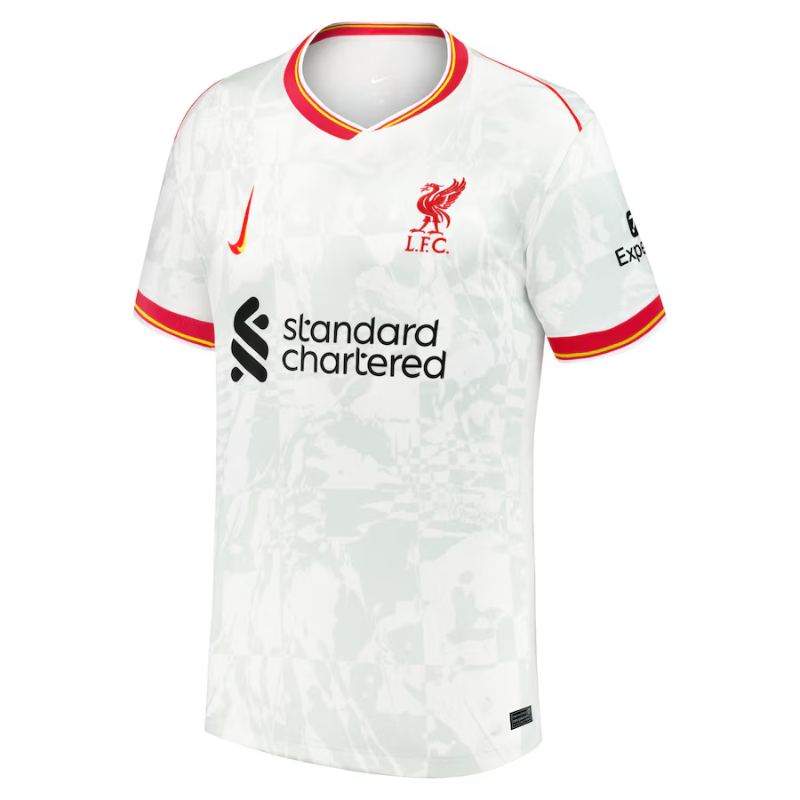 Liverpool Nike 2024/25 Third Custom Jersey - White Nike