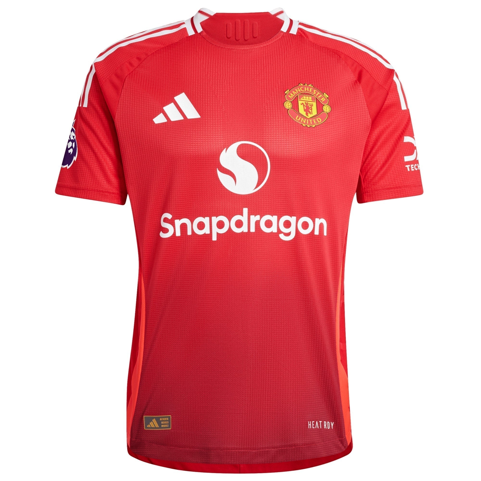 Manchester United adidas 2024/25 Home Authentic Patch Jersey - Red Adidas