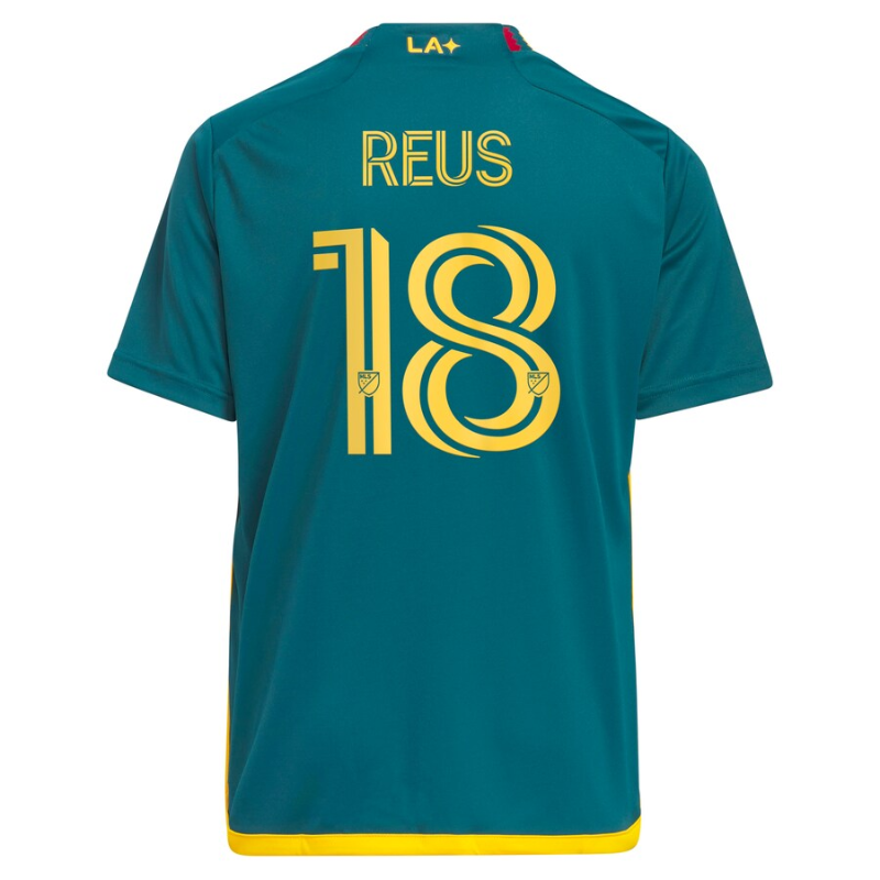Marco Reus LA Galaxy adidas Youth 2024 LA Kit Player Jersey - Green