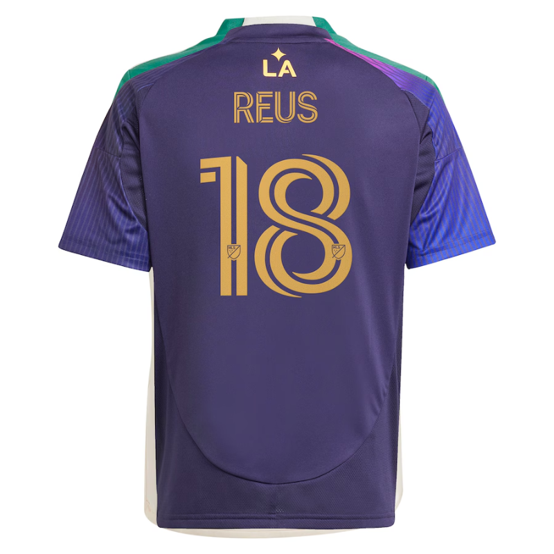 Marco Reus LA Galaxy adidas Youth 2025 RIZON Player Jersey - Navy