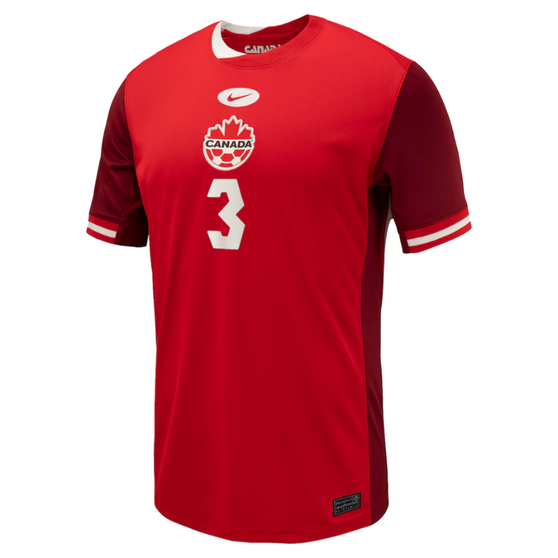 Men's Nike Red Canada Soccer 2024 Home Pick-A-Player Jersey