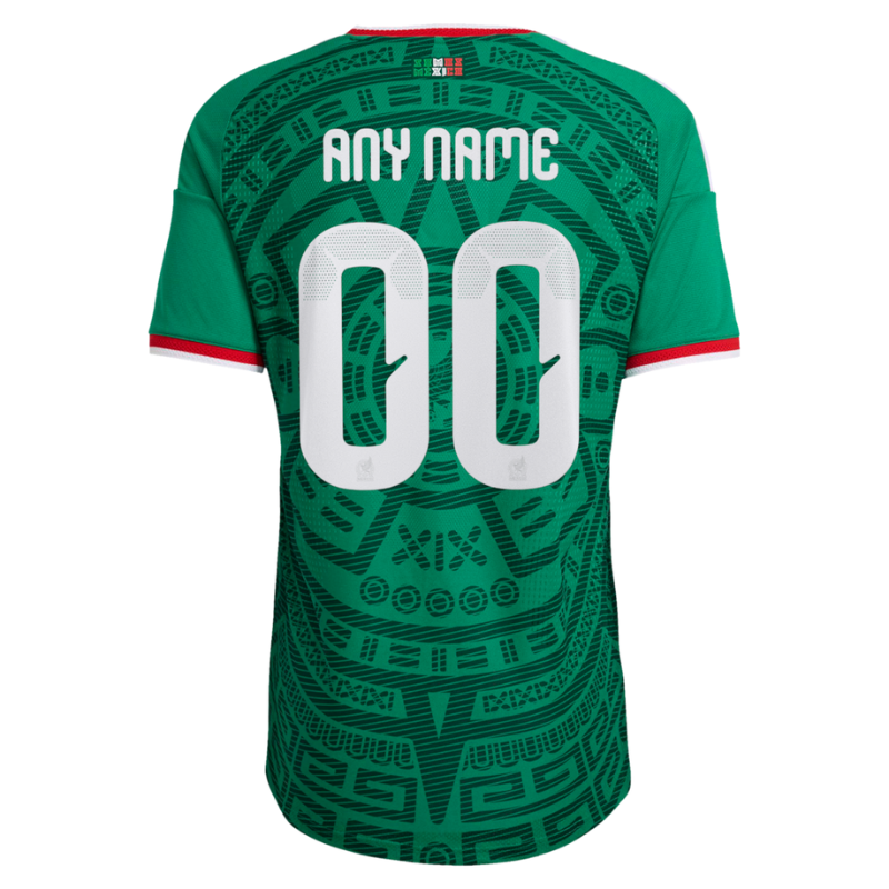 Mexico National Team adidas 2026 Home Authentic Custom Jersey - Green
