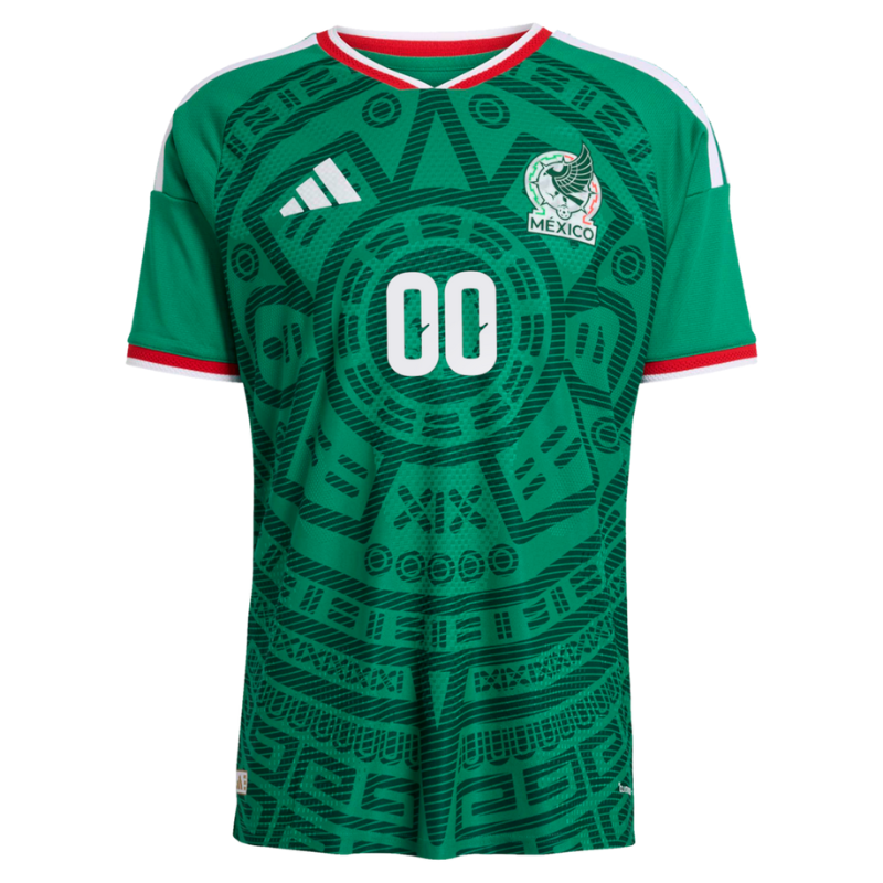 Mexico National Team adidas 2026 Home Custom Jersey - Green