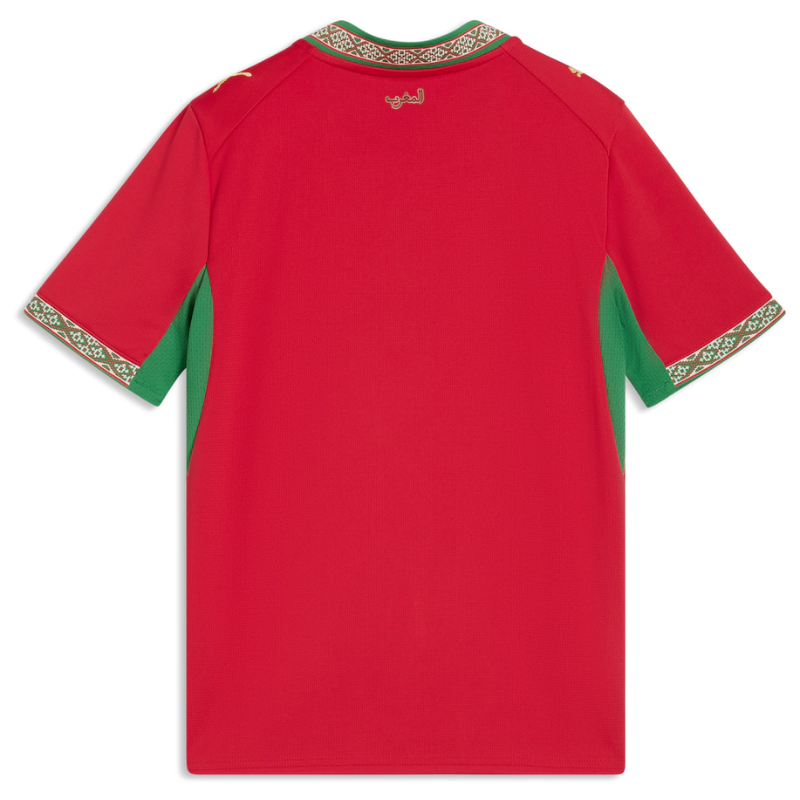 Morocco National Team Puma Youth 2026 Home Jersey - Red