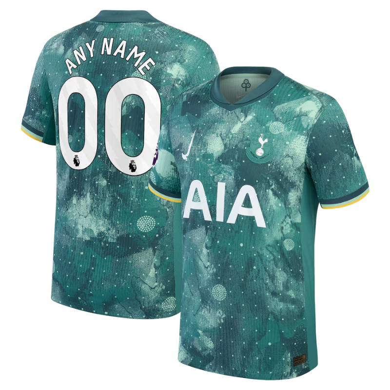 Tottenham Hotspur Nike 2024/25 Third Authentic Custom Jersey - Green Nike