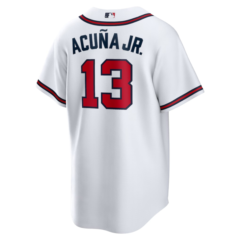 Ronald Acuna Jr. Atlanta Braves Nike Home Player Name Jersey - White