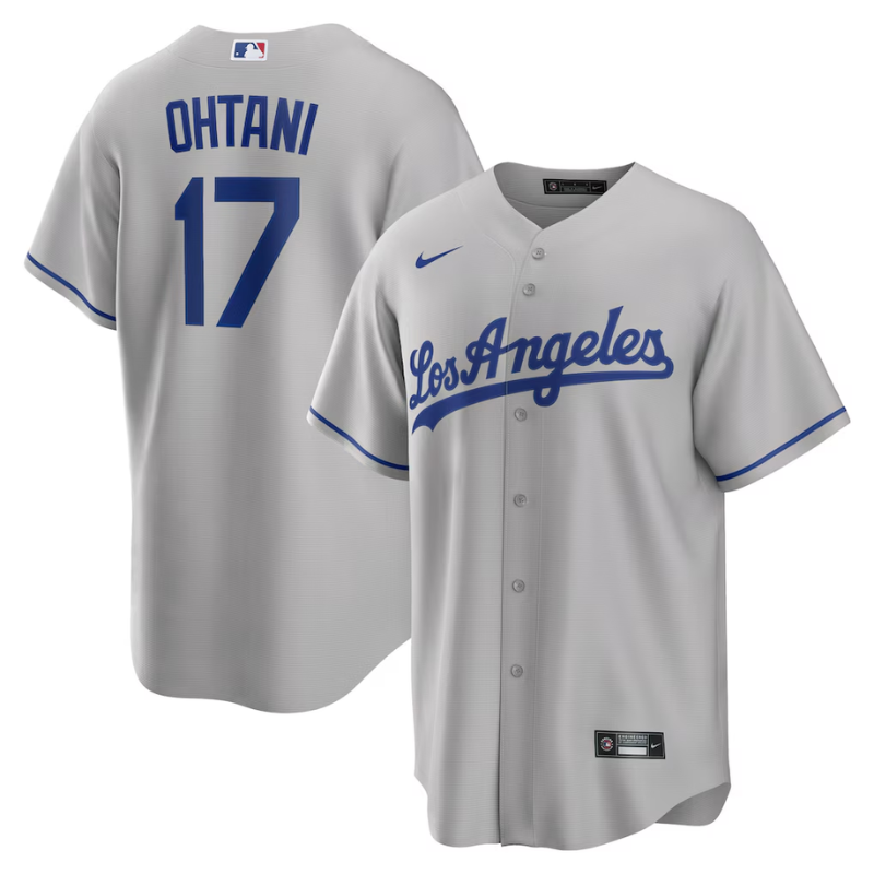 Shohei Ohtani Los Angeles Dodgers Nike Away Player Jersey - Gray