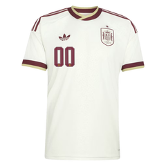 Spain National Team adidas 2026 Away Custom Jersey - White
