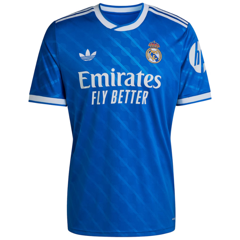 Vinicius Junior Real Madrid adidas 2025/26 Third Player Jersey - Blue
