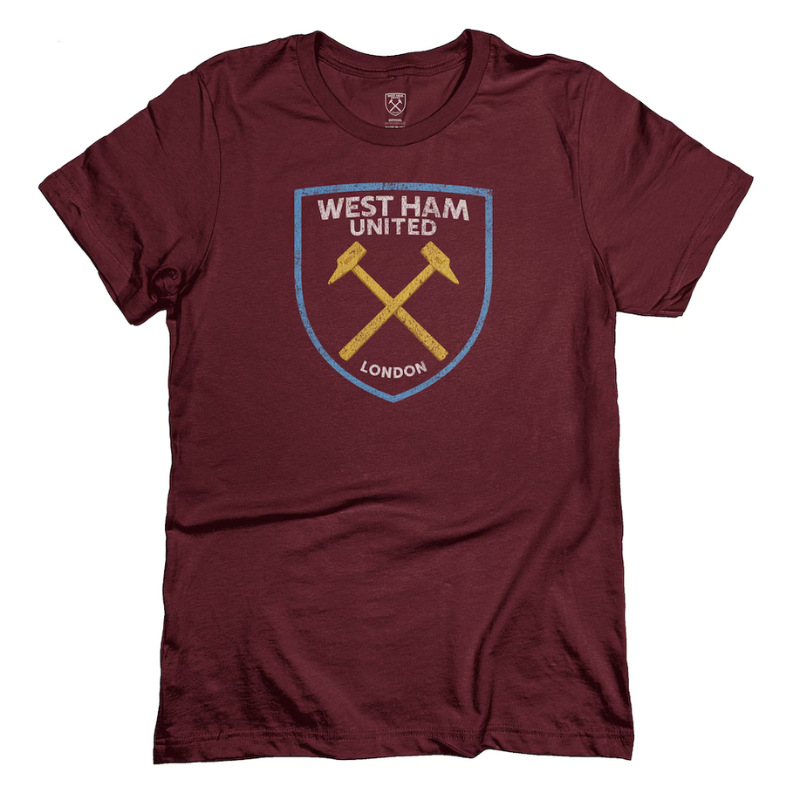 West Ham United 1863FC Color Badge T-Shirt - Claret