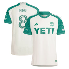 Alexander Ring Austin FC adidas 2024 The Armadillo Kit Authentic Player Jersey – Tan adidas