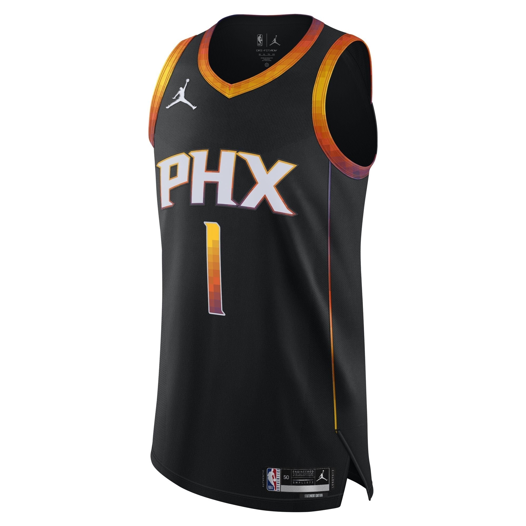 NBA Devin Booker Phoenix Suns Jordan Brand Authentic Player Jersey - Statement Edition - Black